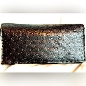 ♥️Gucci Black Leather Wallet